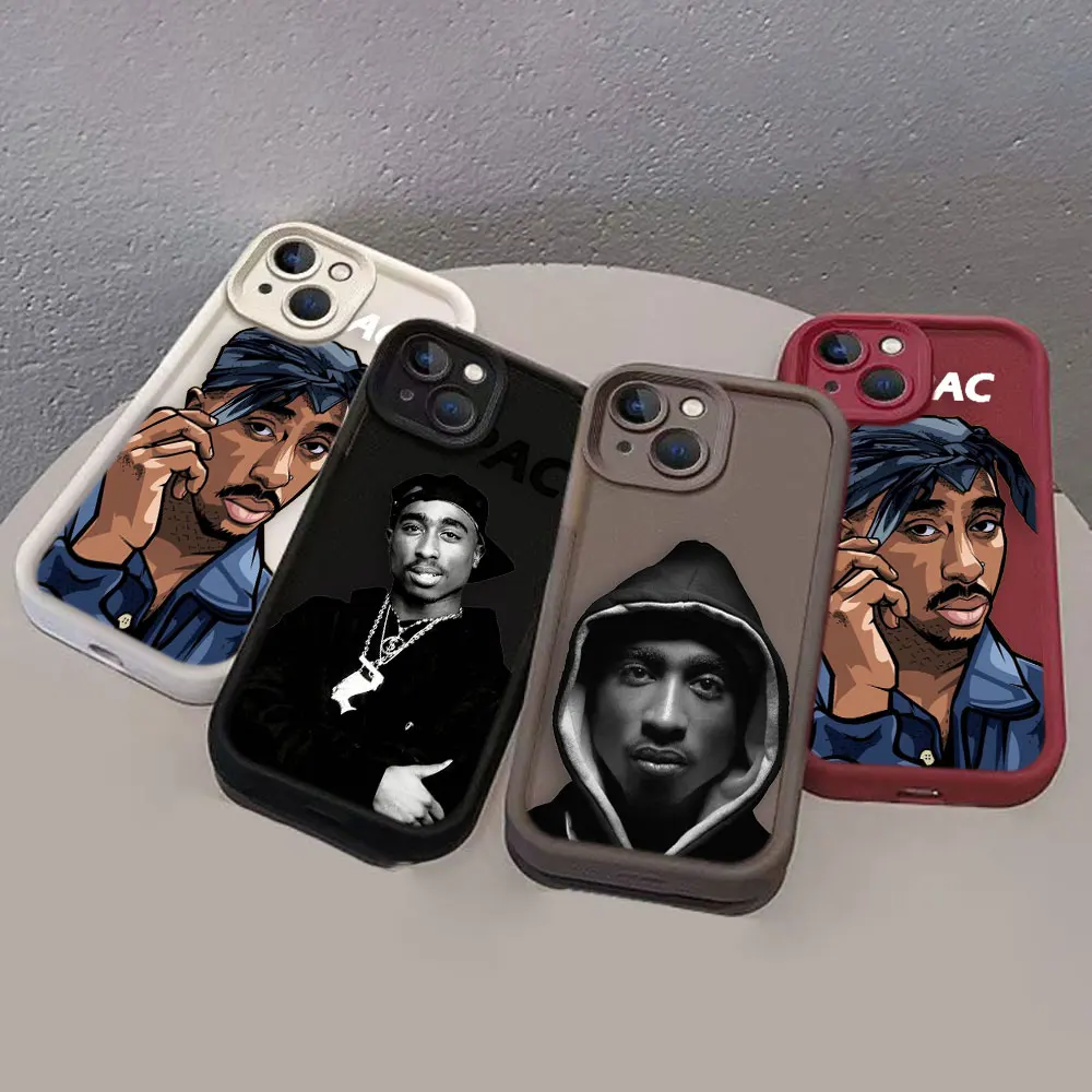Rap Singer 2PC Tupac чехол для телефона Infinix CAMON 20 SPARK 10 SMART 5 6 7 8 HOT 30 30I 40I NOTE 12 PRO VIP 4G 5G Case
