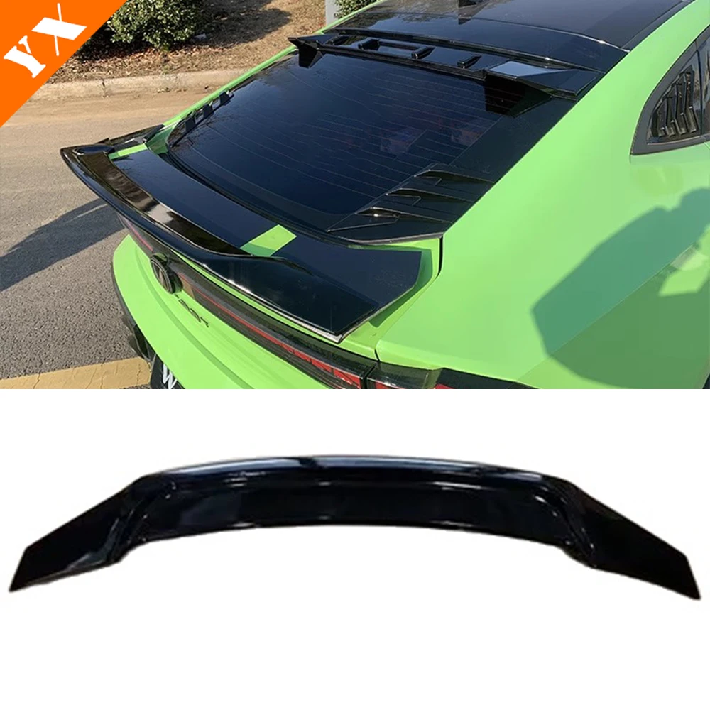 

Для Changan UNIV UNI-V аксессуары 2023-2025 черное заднее окно заднее крыло фиксированное ветровое крыло верхнее крыло давление крыло отделка Литье