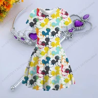 disney childrens clothing from 2 to 7 years girly clothes over girls dress kids girl party bridesmaid dresses for girls 2022