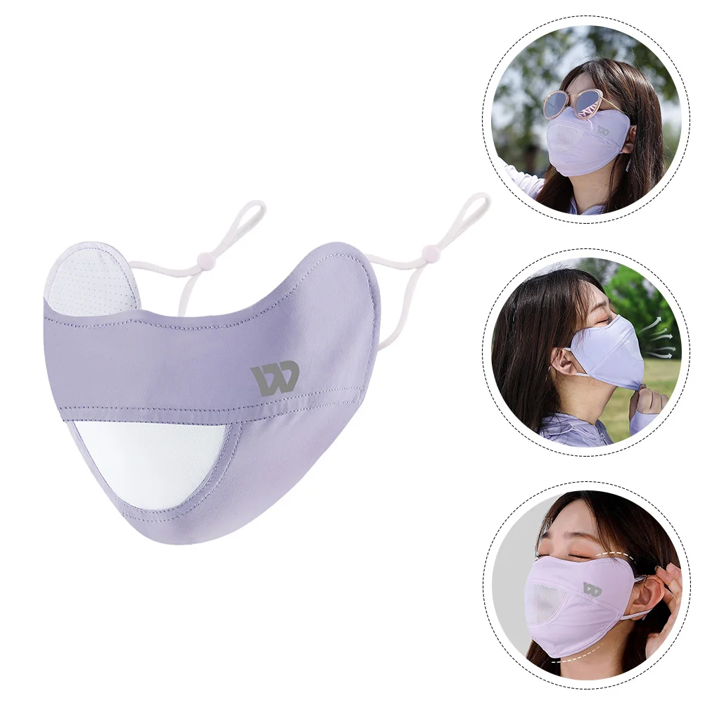 

Comfortable Cooling Mask Skin-friendly Face Cover Sunproof Face Cover Reusable Face Cover for Outdoor Summer Cycling