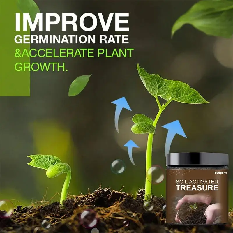 

Soil Activation Treasure Mineral Source Potassium Fulvicate Improves Soil Regulates Acid-Alkaline Water-Soluble Fertilizer