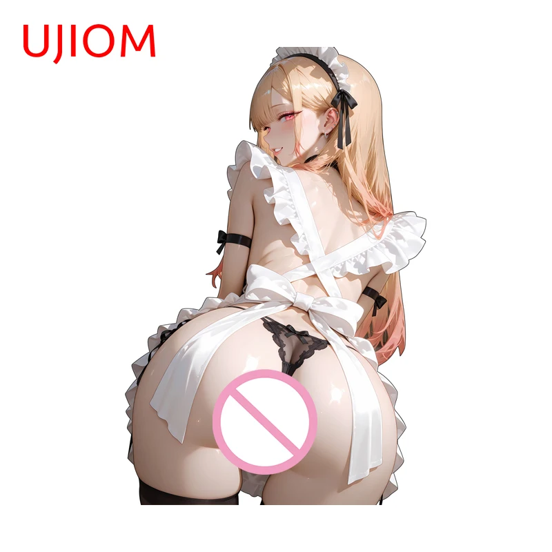 

UJIOM Kitagawa Marin униформа горничной с большой задницей наклейка на стену премиум-класса креативный дизайн острая наклейка подходит для украшения гардероба