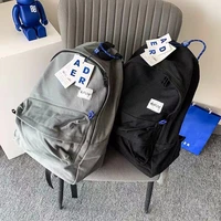 ader error high quality solid color patch patch backpack zipper nylon canvas travel computer bag men and women couple backpack