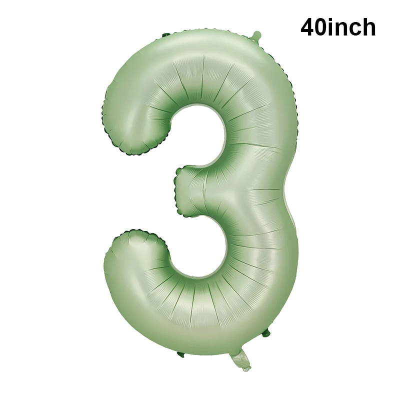 

Фольгированные шары "Сафари", зелёный, 0-9