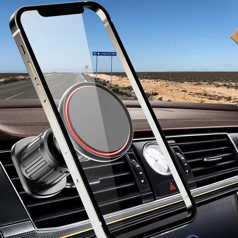 

Universal Magnetic Car Phone Holder 360 Rotation Car Air Vent Clip Strong Magnet Mobile Cellphone Stand for IPhone Xiaomi
