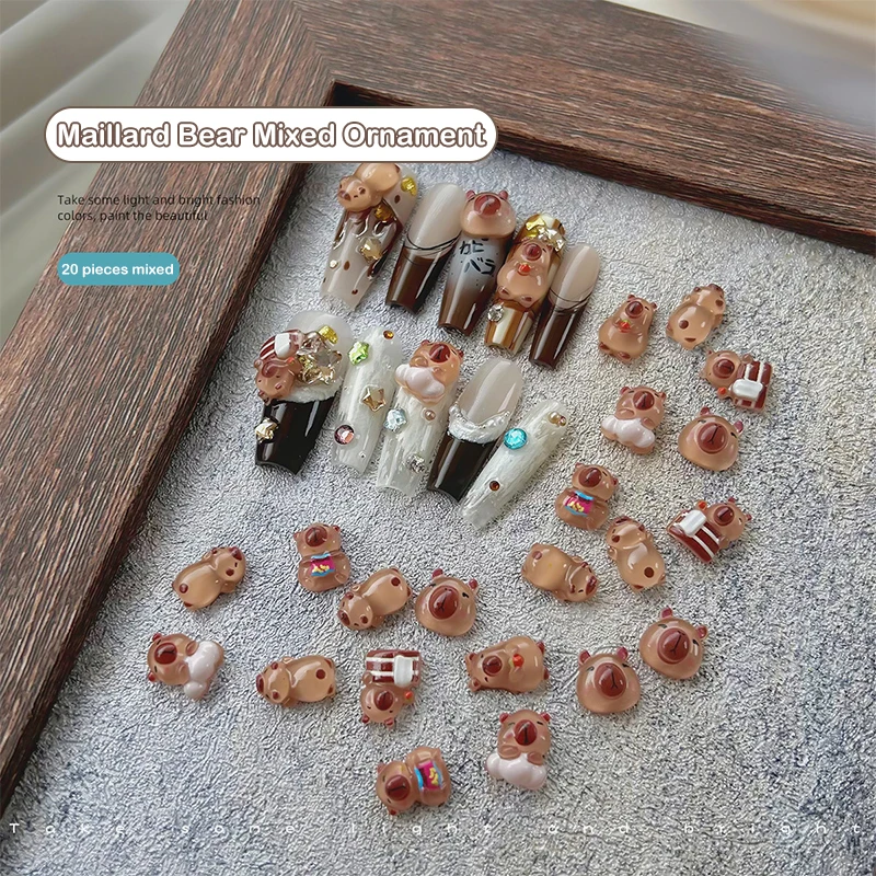 20 шт. декоративные патчи для ногтей