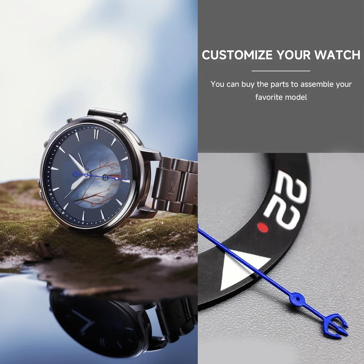 Аксессуары для механических часов NH35 запасная часть NH35/NH36/4R/7S