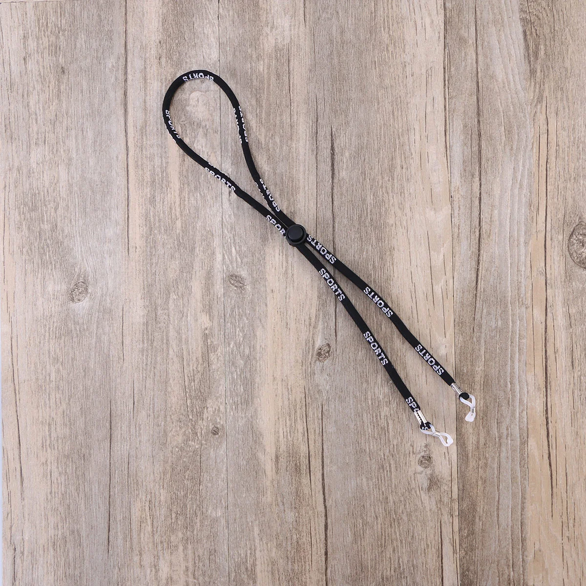 

Glasses Retainer Holder Strap Sports Anti-slip Safety Glasses Strap Neck Cord String (Black)