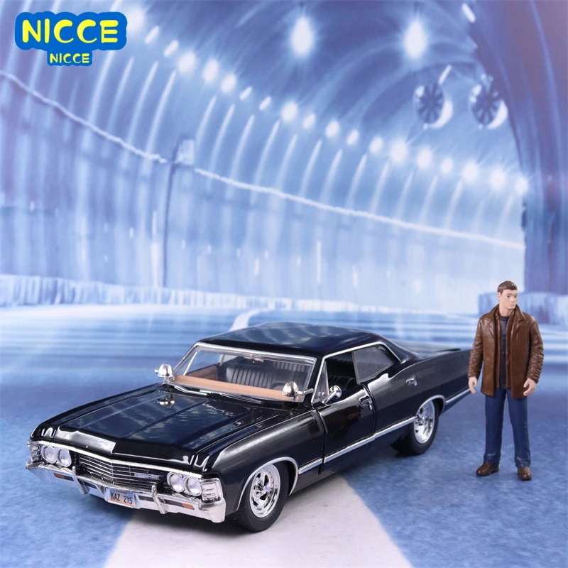 

Nicce 1:24 1967 Chevrolet Impala SS Sport Sedan Simulation Diecast Metal Alloy Model Car CHEVY Toys for Kids Gift Collection J80