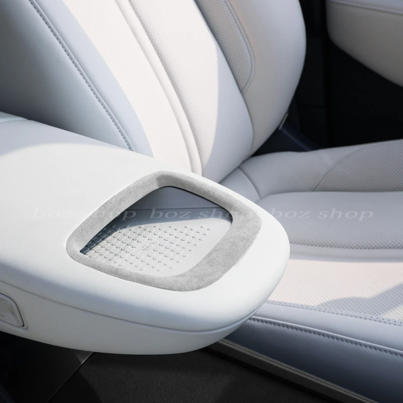 Аксессуары для Zeekr Беспроводная зарядка рамка меховая металлическая защита