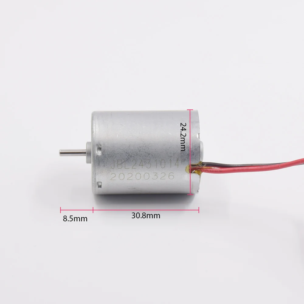 Micro Mini 24 мм BL2430 BLDC Бесщеточный двигатель Встроенный драйвер DC В 2100 об/мин CW
