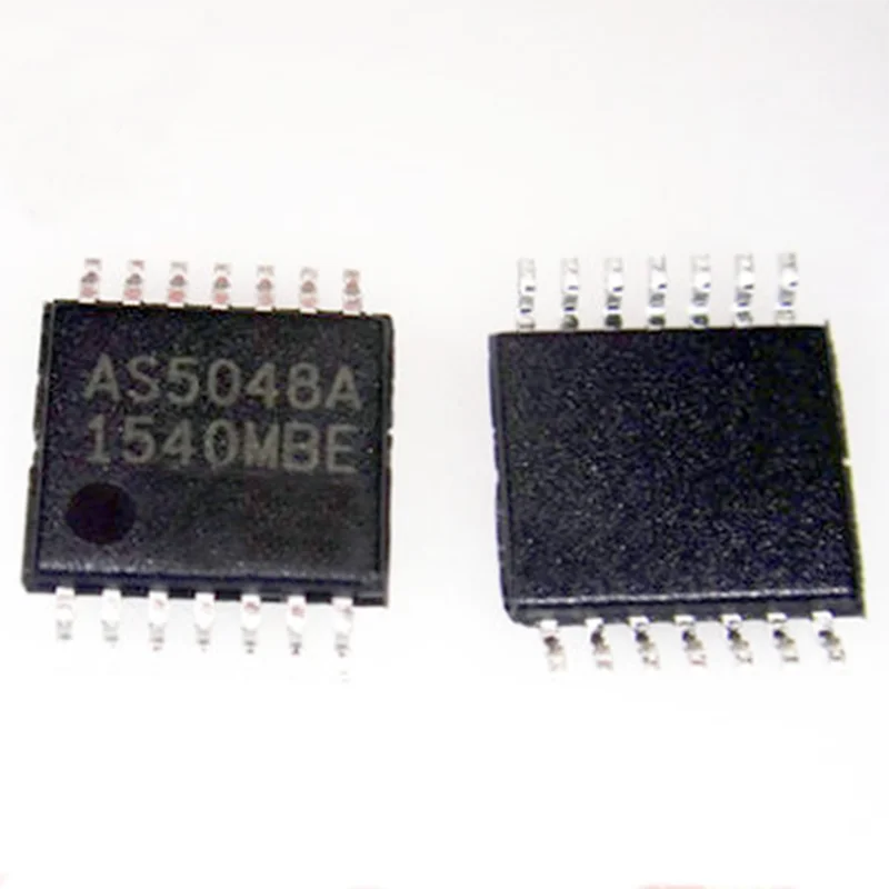 10pcs/lot  New original AS5048A-HTSP AS5048A TSSOP-14 Chips and magnets