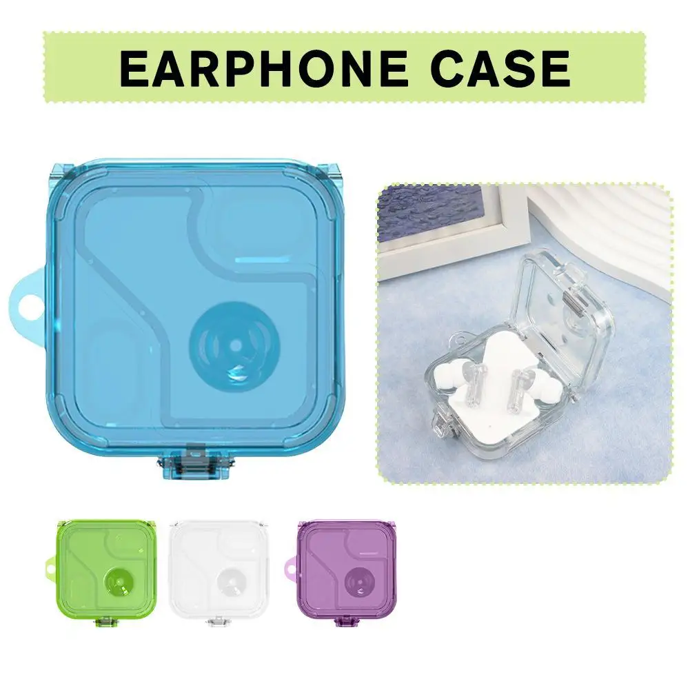 

PC transparent Protective Case for Nothing Ear (2) Wireless Headphone Protector Case Cover Shell Housing Anti-dust Sleeve