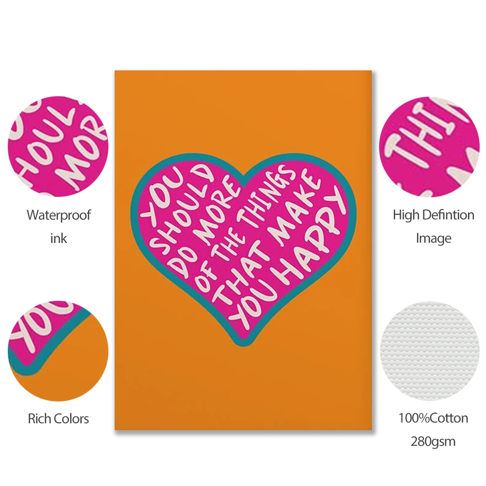 Набор для художественной стены в стиле преппи 15 дюймов розовый оранжевый