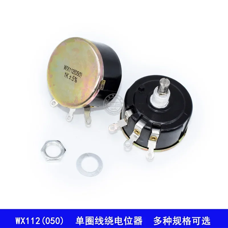 Однооборотный проволочный ранечный потенциометр WX112 WX050 1K/4 7 K/10K/22k/33K/47k