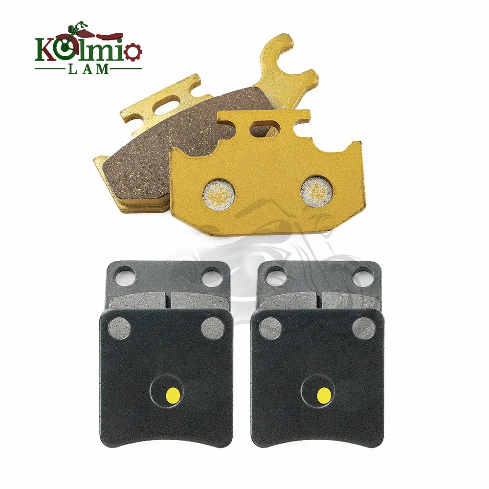 

Передняя и задняя Тормозные колодки для мотоцикла YAMAHA Гризли Kodiak YFM400 YFM450, Wolverine YFM 450 4X4