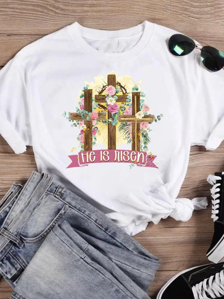 

Футболка женская летняя с круглым вырезом и коротким рукавом