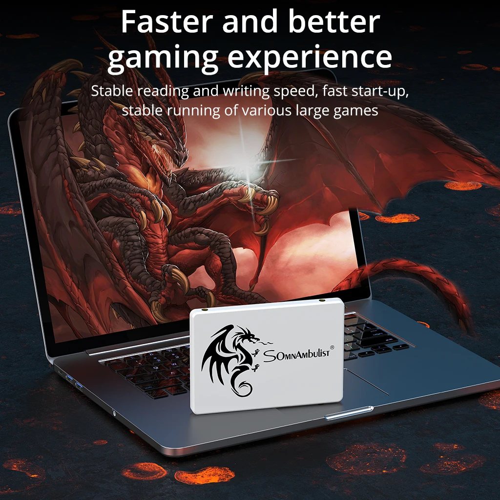 SomnAmbulist SSD 2.5: Lightning-Fast Storage for Laptops and Desktops - Available in 64GB to 2TB Capacities 3