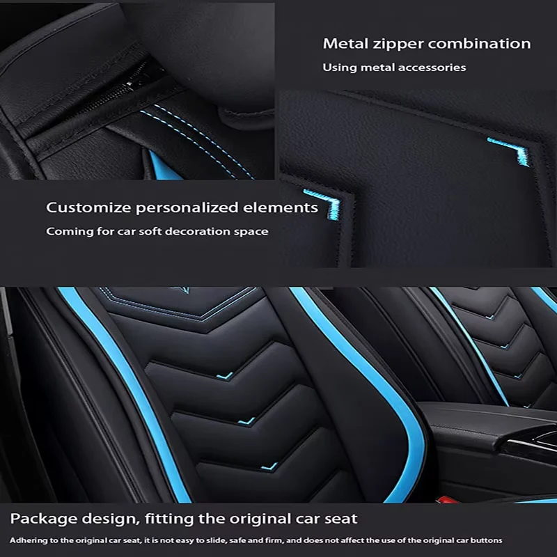 Универсальные кожаные чехлы на автомобильные сиденья для Opel Vivitar Andhra Omega Insignia Zafira