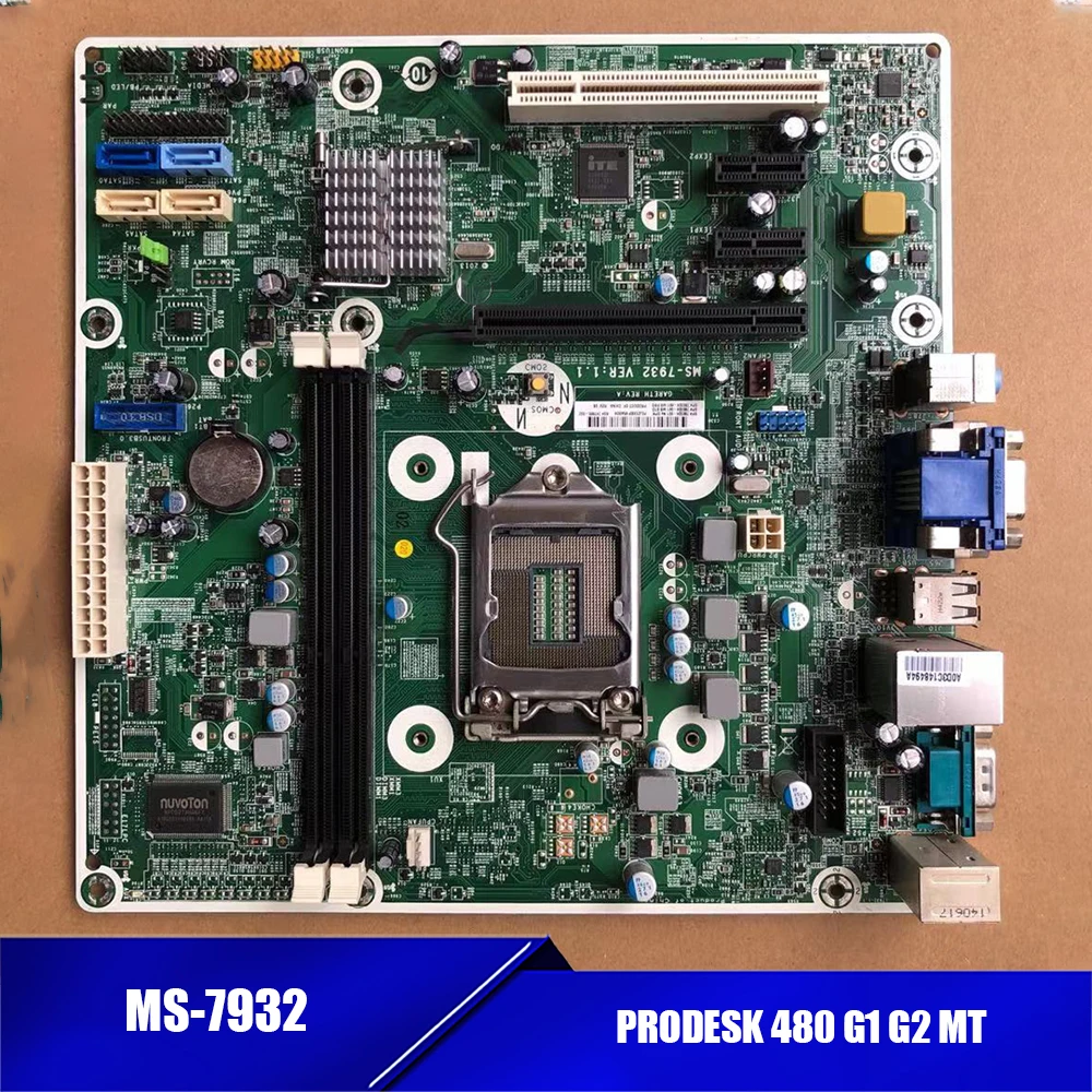 High Quality for HP MS-7932 V1.1 780324-001 747865-002 Desktop Mainboard PRODESK 480 G1 G2 MT Pre-Shipment Test