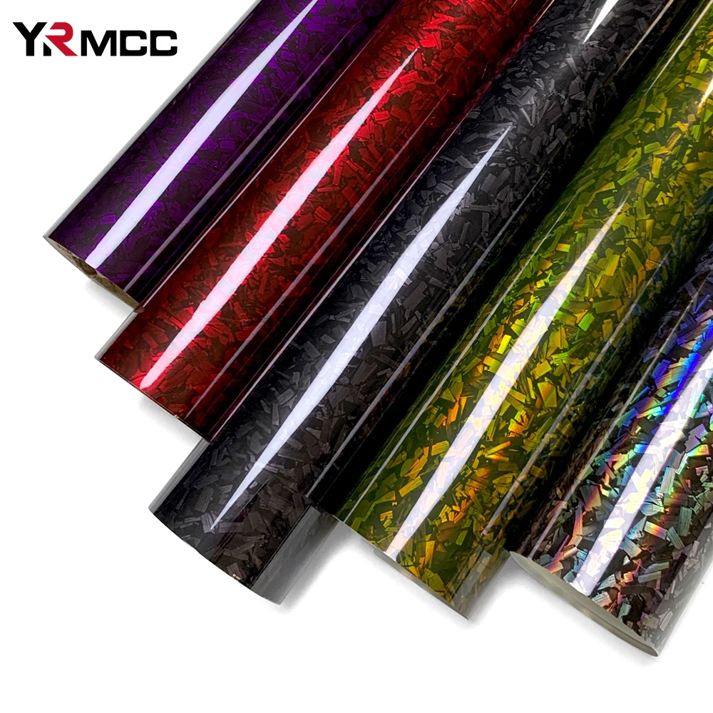 Виниловая пленка из углеродного волокна клейкая виниловая для кузова автомобиля