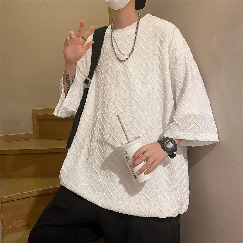 

Privathinker Short Sleeve T-shirt Summer Fashion Men's Clothes Designer Brand Oversized Casual Luxury Male Top Korean Tees