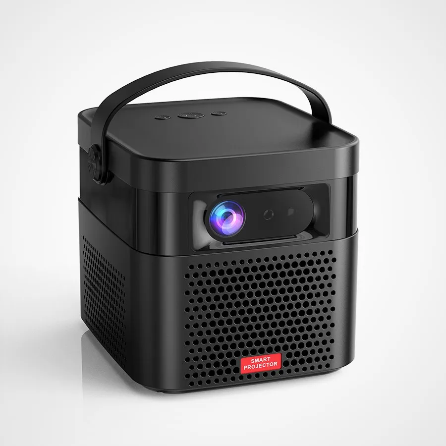 

Smart Android 9.0 Auto Focus 450 Ansi Lumens Video Beamer 2.4+5G Dual-band Wifi Full HD 1080P Portable Projector 4K Mobile Phone