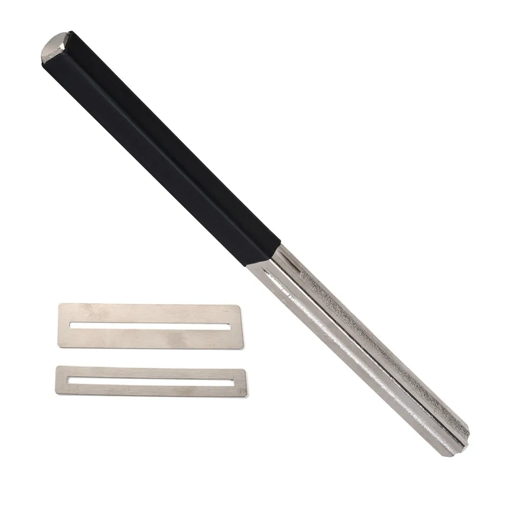 

Universal File Set For String Luthier Tool With Fretboard Protector Carbon Steel And Diamond 4Size Guitar Fret File Set