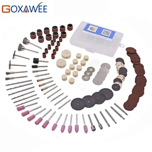 141 шт. абразивные инструменты для принадлежностей для вращающихся инструментов Dremel набор аксессуаров подходит для Dremel дрель шлифовки и полировки инструментов Dremel аксессуары