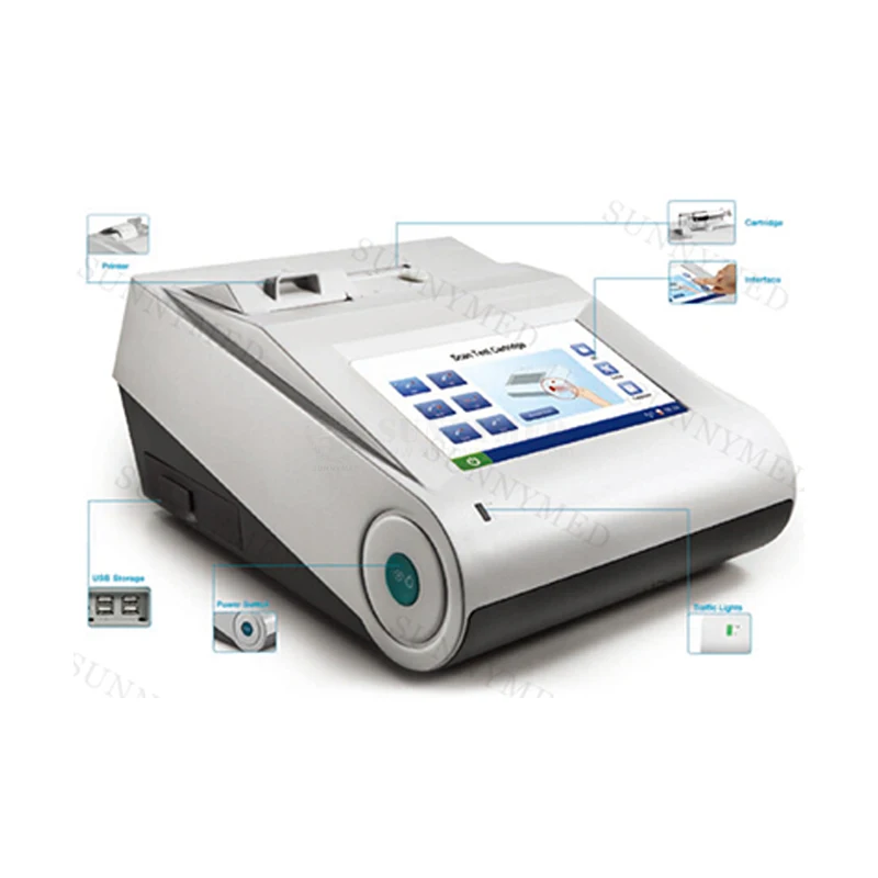 

SY-B154 Guangzhou new type touch screen POCT blood gas analyzer machine price