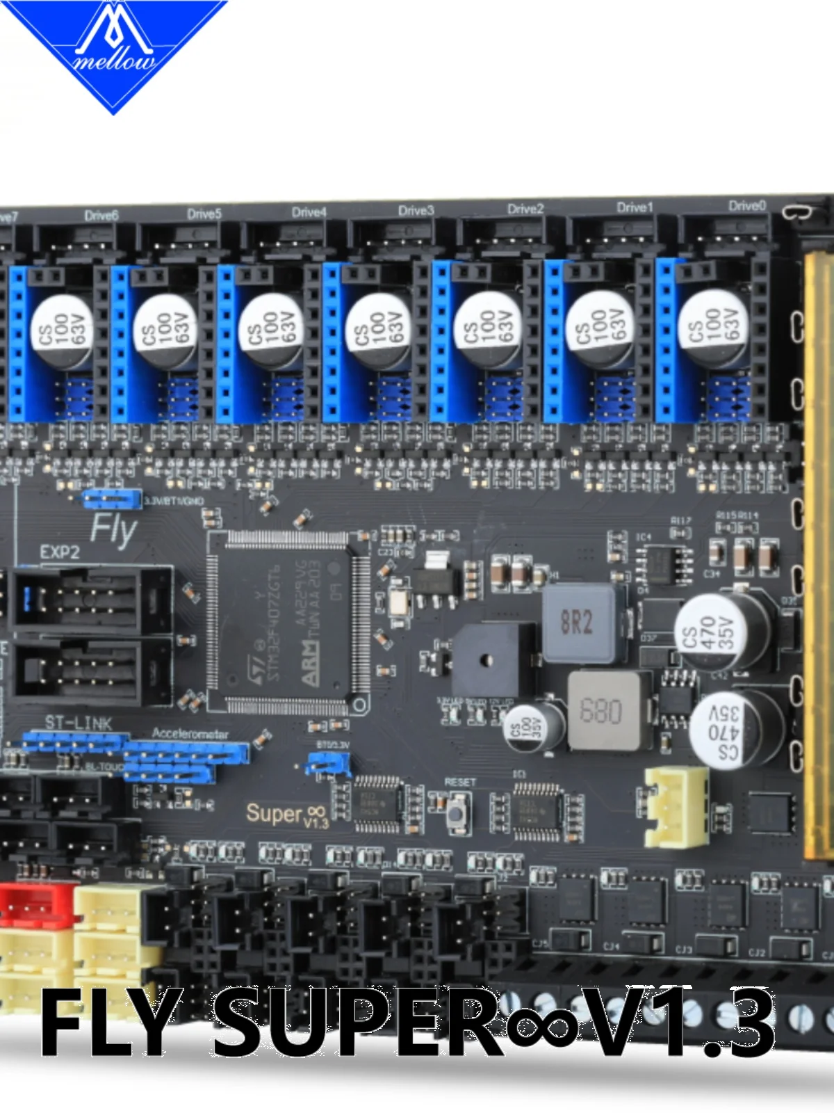 3D материнская плата высокого напряжения Super8 Axis для принтера RRF