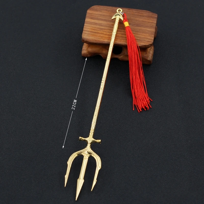 Фестиваль Хэллоуина позолоченный тризуб оружие реквизит подарки