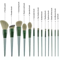 13pcsset makeup brushes face eye shadow foundation powder eyeliner eyelash lip make up tools set