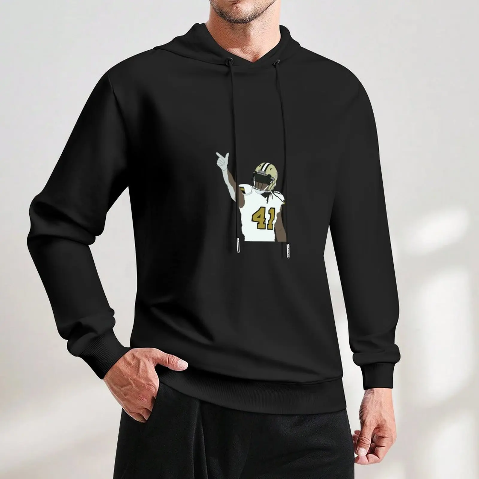 Alvin kamara пуловер с капюшоном модная мужская толстовка в стиле аниме