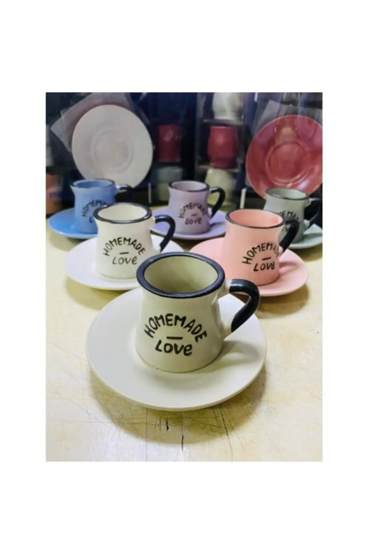 

Удивительный турецкий греческий арабский Набор чашек для кофе и эспрессо 6 шт. Набор чашек