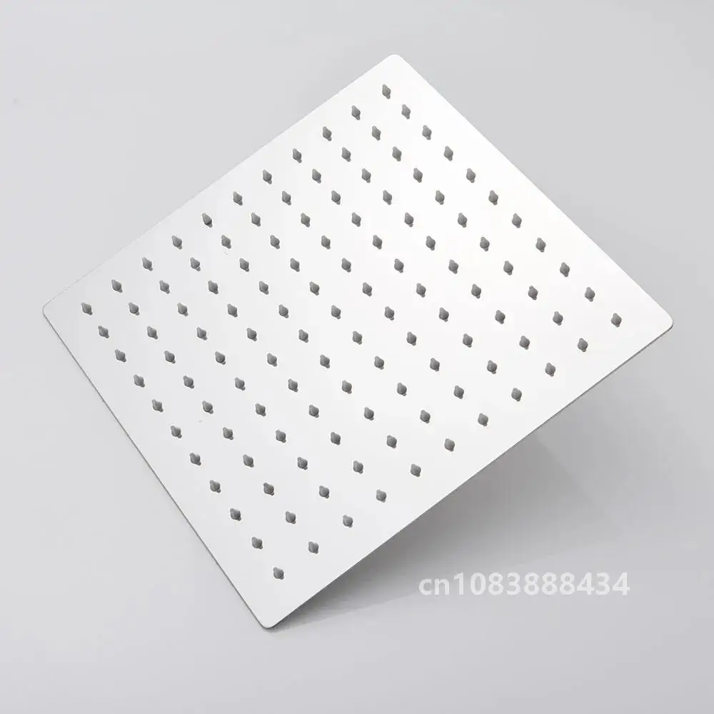 Rozin черный ультратонкий насадка для душа с дождевой насадкой настенный кронштейн