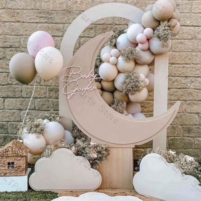 

Doubled Blush Nude Balloons Arch Garland Just Married Wedding Decoration Baby Pink Pastel Color Balon Birthday Party Decor DIY