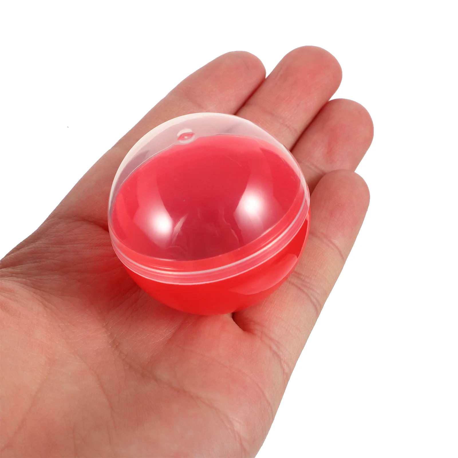 60 шт. 50 красочные полупрозрачные корпуса торговый автомат капсулы для хранения