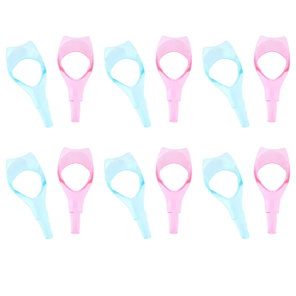 

Beauty Tool Three-dimensional Eyelash Card Transparent Plastic Three-in-one Eyeliner Assistant Mascara Fake Grafting Aids