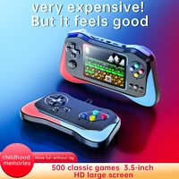 500 in 1 games mini portable retro video console handheld game players boy 8 bit 3 5 inch color lcd screen gameboy