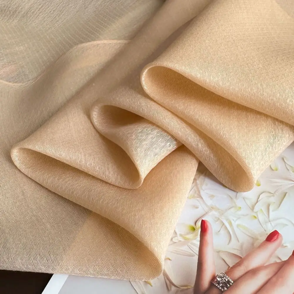 Элегантный мягкий тонкий роскошный шелковый шарф с большой цветочной вышивкой