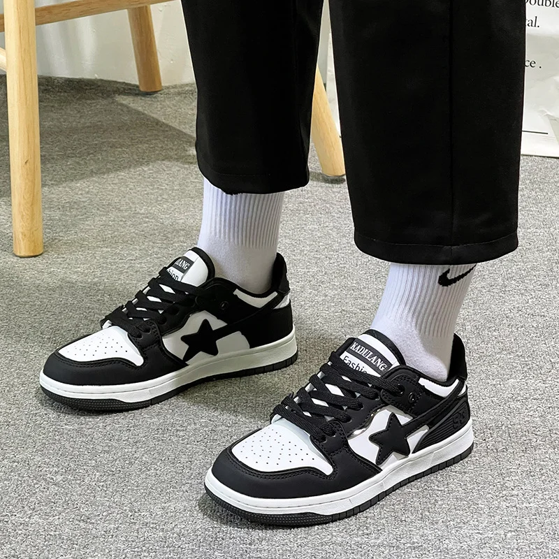 Women Shoes Fashion Classic Sneakers Multicolor Retro Star Skateboard Shoes Couple Students Outdoor Casual Sports Shoes