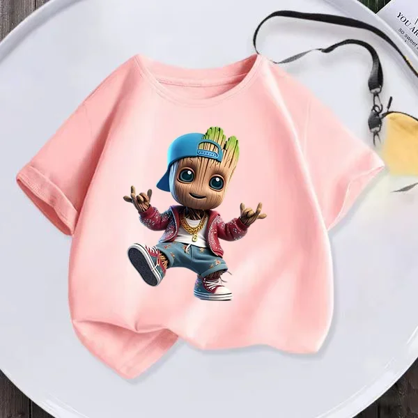 Детская футбольная рубашка из полиэстера с короткими рукавами и милым