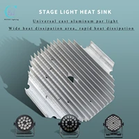 stage light cooling fin aluminum heat sink radiator for cpu ram 18x12w par led power amplifer ect