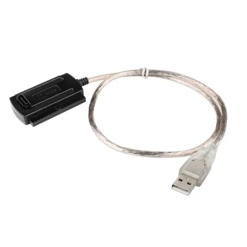 

SATA IDE to USB 2.0 Adapter Cable for Hard Disk HDD SSD 2.5'' 3.5'' CD-R DVD-ROM CD-RW DVD-RW Blu-Ray Devices Computer