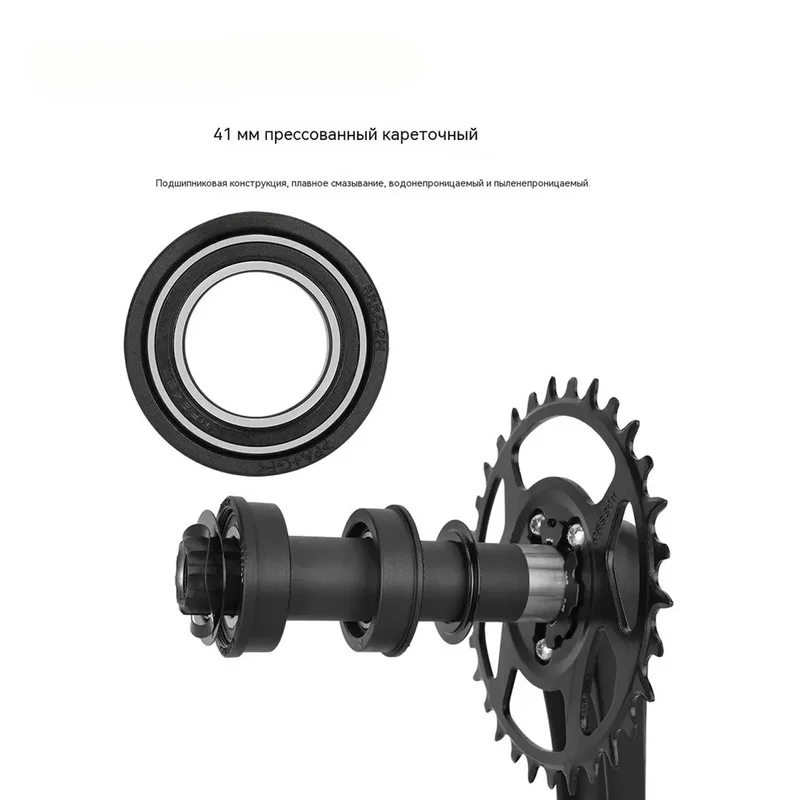 Фото Для каретки SPECIALIZED Praxis Works GXP, совместимая с BB86 92 BB68 73, с резьбовым переходником для MTB и шоссейных велосипедов. №1