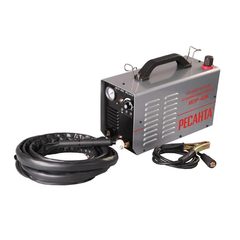 Инверторный плазменный резак РЕСАНТА ИПР-40 К (Выходной ток 15-40А давление воздуха