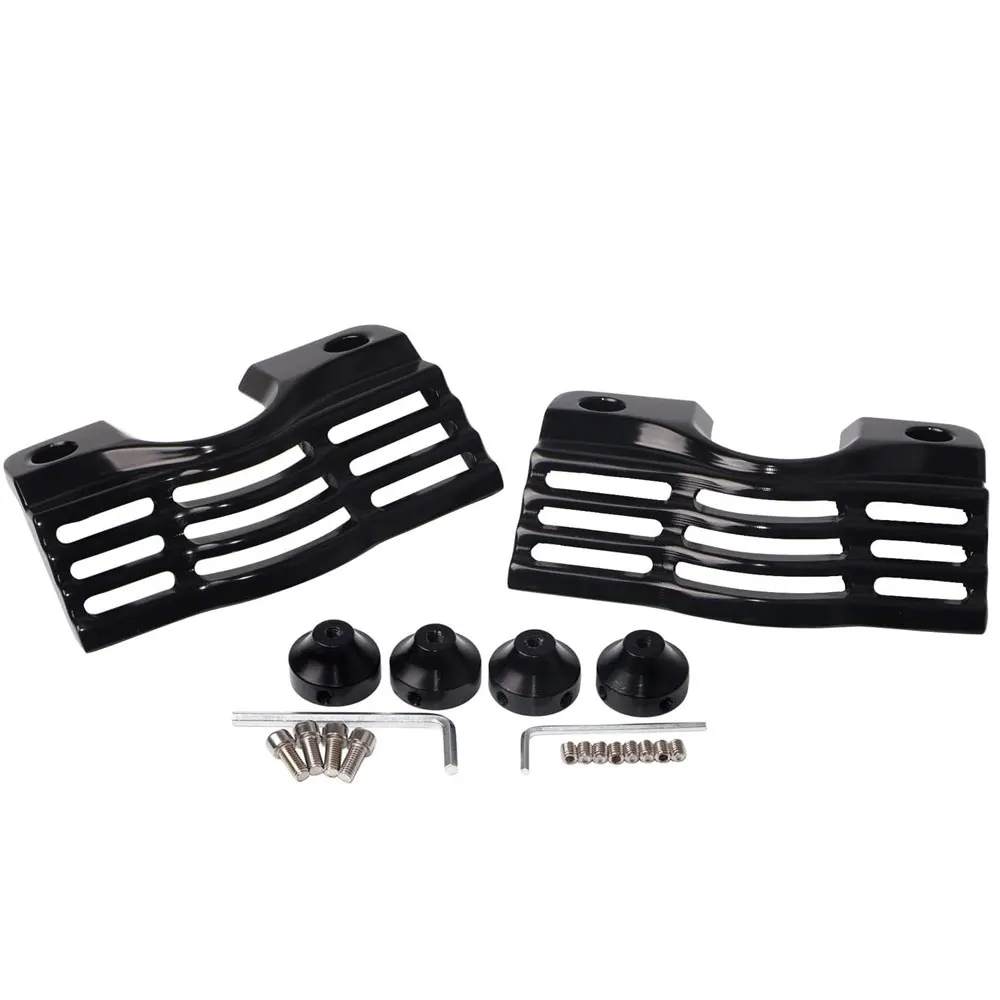 

Мотоциклетная решетчатая крышка свечи зажигания, хромированная крышка для Harley Electra Glide Street Glides 1999-2014 Road Glides