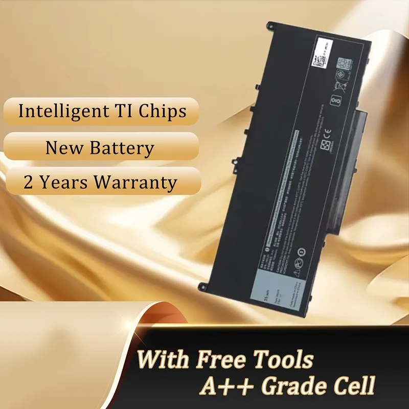 Новый аккумулятор J60J5 7 6 V 55Wh для ноутбука Dell Latitude R1V85 MC34Y 242WD E7270 E7470