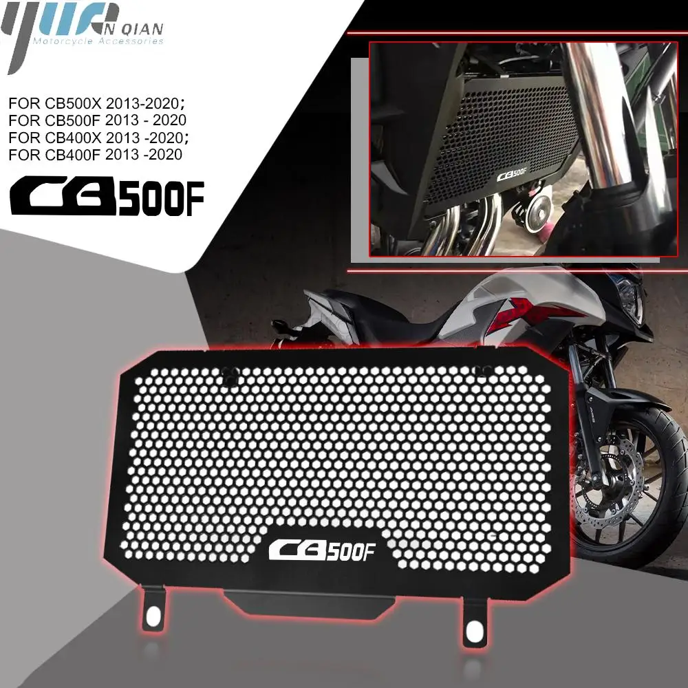 

CB500 F алюминиевая решетка радиатора для мотоцикла CNC, защитная крышка для Honda CB500X 2013 2014 2015 2016 2017 2018 CB 500X 2019 F X